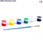 1 ensemble de mat�riel de peinture acrylique ecologique fait a la main, outils d'art pour peindre a la ...
