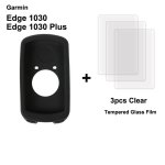 1 etui et 3 films de protection d'cran pour ordinateur gps garmin edge 130 510 520 530 810 820 830 1000 ...