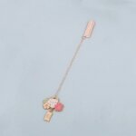 1 pice de marque - page crative romantique sakura lapin licorne en alliage mtallique, pendentif, signet, ...