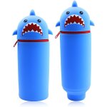 1 pi�ce kawaii etui ecole 2 en 1 en silicone souple, 18. 5 * 6. 5 cm porte - stylos de table, th�me animaux ...