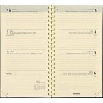 1 recharge agenda semainier interplan - dcembre 2025 a dcembre 2026 - format 9 x 16 cm