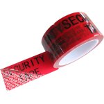 1 rouleau 100% total transfert inviolable par ruban adh�sif de s�curit� (rouge, 5cm x 50m x 2 mil, sceaux ...