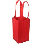 1 sac a vin rouge portable en feutre, sac cadeau pour vin, support a champagne en feutre pour le rangement ...