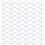 10 bandes 60 pots vides pots de peinture blanc tasse de peinture bande conteneurs de stockage de peinture ...