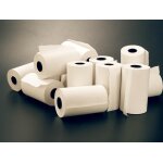 10 bobines carte bancaire papier thermique cb tpe 57x40x12mm longueur 16m sans bpa