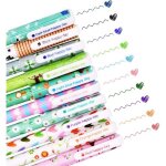 10 pcs?animal?stylos mignons stylos kawaii stylos amusants, stylos a bille gel d'�criture color�s 0. ...