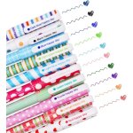 10 pcs?big love?stylos mignons stylos kawaii stylos amusants, stylos a bille gel d'�criture color�s 0. ...