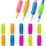 10 piece pen grips, writing aids, children's pen writing aids, pen grips, children's finger guides, ergonomic ...
