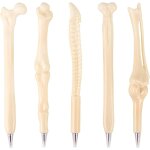 10 pices stylos a bille en forme des os, stylos cratifs de forme d'os de nouveaut d'encre bleue pour ...