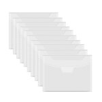10 sacs rangement transparents impermables ,  pochettes rangement pour matrices timbres #a