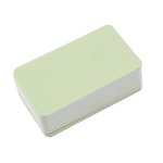 100 cartes mmoire vierges en forme de graffiti, petit bloc - notes, pour bricolage