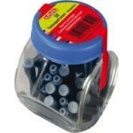 100 cartouches standards d'encre bleu dans un flacon