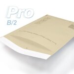 100 enveloppes a bulles marron b / 2 gamme pro format 110x215mm
