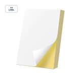 100 etiquettes autocollantes 210x297 mm pour imprimantes laser, jet d'encre et photocopieur