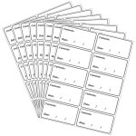 100 etiquettes autocollantes pour cong�lateur, etiquettes pour cong�lateur, etiquettes pour cong�lateur, ...