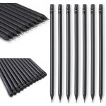100 pi�ces crayon de bois noir crayon papier hb avec gomme crayons dessin graphite crayons de bois pour ...