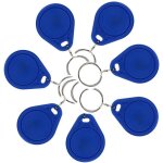 100 x rfid badges 13. 56mhz uid changement de porte - cls modifiable mif 1k token nfc tag proximit ...