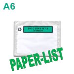 10000 pochettes  documents ci - inclus  paper - list  a6