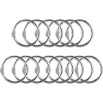 100pcs anneaux de livre, 2 tailles anneaux de métalliques mobile 50pcs * 20mm avec 50pcs * 25 mm classeur ... 100pcs anneaux de livre, 2 tailles anneaux de métalliques mobile 50pcs * 20mm avec 50pcs * 25 mm classeur ...