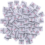100pcs etiquettes en tissu etiquettes vetements fait main etiquettes en textile pour vetement couture ...
