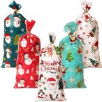 100pcs sacs a cadeau nol sachet plastique pour bonbons biscuits fourniture de fte nol emballage cadeau ...