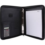 10742 porte - documents a4 avec classeur et calculatrice intégrés, plastique résistant aspect cuir avec ... 10742 porte - documents a4 avec classeur et calculatrice intégrés, plastique résistant aspect cuir avec ...