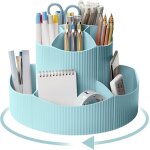 11 grilles porte - crayon rotatif a 360 degrs pour bureau bureau papeterie bote de rangement etudiant ...