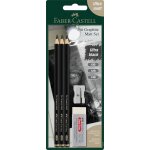 115220 pitt crayons graphite monochrome, bote de 11 crayons grades hb a 14b, ultra mat, minime rflexion, ...