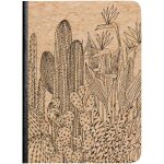 116042c - un carnet broch souple motif nature sur couverture kraft - a6 10, 5x14, 8cm - 144 pages lignes ...