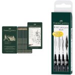 119065 castell 9000 crayons, set de 12, grades hb a 8b, crayons graphite pour croquis, dessin et ecriture, ...