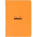 119164c - cahier piqu orange - a4 21 x 29, 7 cm - petits carreaux - 96 pages - papier clairefontaine ...