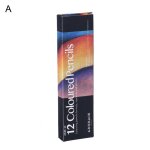 12 / 18 / 24 / 36 / 48 / 72pcs huileux crayons de couleur facile a colorer pr - afft hexagonale art ...