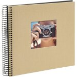 12 776 bella vista album photo a spirales en lin avec dcoupe photo de titre et 40 pages noires env. ...