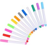 12 couleurs marqueur craie liquide, craie pour tableau noir, feutres tableau blanc effacable, craie feutre ...