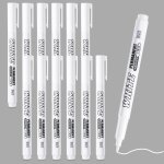 12 pièces feutre blanc stylo blanc marqueur permanent feutre acrylique indelebile séchage rapide pointe ... 12 pièces feutre blanc stylo blanc marqueur permanent feutre acrylique indelebile séchage rapide pointe ...