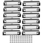 12 pices pinces pour presse - papiers, clip pour presse - papiers, clips de presse - papiers, pinces ...