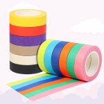 12 rouleaux iridescent ruban de masquage papier polyvalent set, 15mm x 12m inscriptible ruban adhsif ...
