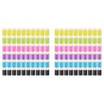 120 pieces doigt eponge dauber doigt peinture eponge artisanat dessin eponge dauber ensemble pour peinture ...