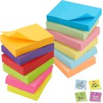 1200 feuilles postite couleur notes autocollantes 50mmx38mm nota bene postit postite bureau feuillets ...