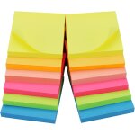1200 feuilles au total de notes autocollantes (12 blocs, 100 feuilles / bloc), couleurs vives - facile ...