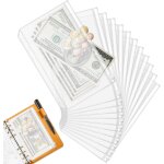 12pcs pochette plastique a5, 6 trous classeur budget a5 en plastique il convient aux personnes qui etudient ... 12pcs pochette plastique a5, 6 trous classeur budget a5 en plastique il convient aux personnes qui etudient ...