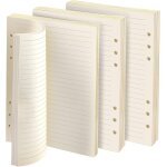 135 feuilles a5 recharge papier en bande horizontale, quadrill 6 trous vierge feuillets mobiles pour ...