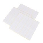 15 feuilles un lot 10x20mm blanc blanc etiquettes autocollantes petit papier etiquette adh�sive autocollants ...