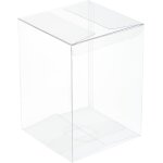 15 pices coffrets cadeaux transparents rectangle botes de faveur en pvc transparent 10x10x14 cm / 3. ...