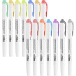 15 pièces surligneurs couleurs assorties, pastel marqueurs, stylo marqueur fluorescent, surligneurs art ... 15 pièces surligneurs couleurs assorties, pastel marqueurs, stylo marqueur fluorescent, surligneurs art ...