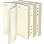 150 feuilles a5 recharge papier, 6 trous feuillets mobiles vierge papier de recharges en lign� pour a5 ...