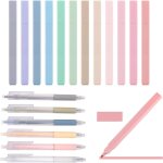 18 set surligneurs, 12 set saignement feutre aesthetic surligneurs et 6 set fineliner multicolores, feutres ...