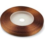 1x rouleau ruban satin cuivre 6mm x 32m ruban de tissu rubans de satin ruban cadeau ruban dcoratif pour ...