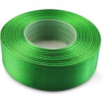 1x rouleau ruban satin vert foncé 25 mm x 32 m ruban de tissu rubans de satin ruban cadeau ruban décoratif ... 1x rouleau ruban satin vert foncé 25 mm x 32 m ruban de tissu rubans de satin ruban cadeau ruban décoratif ...