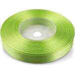 1x rouleau ruban satin vert pomme 12 mm x 32 m ruban de tissu rubans de satin ruban cadeau ruban dcoratif ...